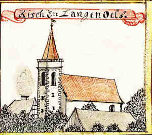 Kirch zu Langen Oels - Koci, widok oglny